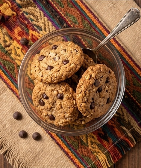 Galleta de avena con chispas de chocolate - Mondrashop
