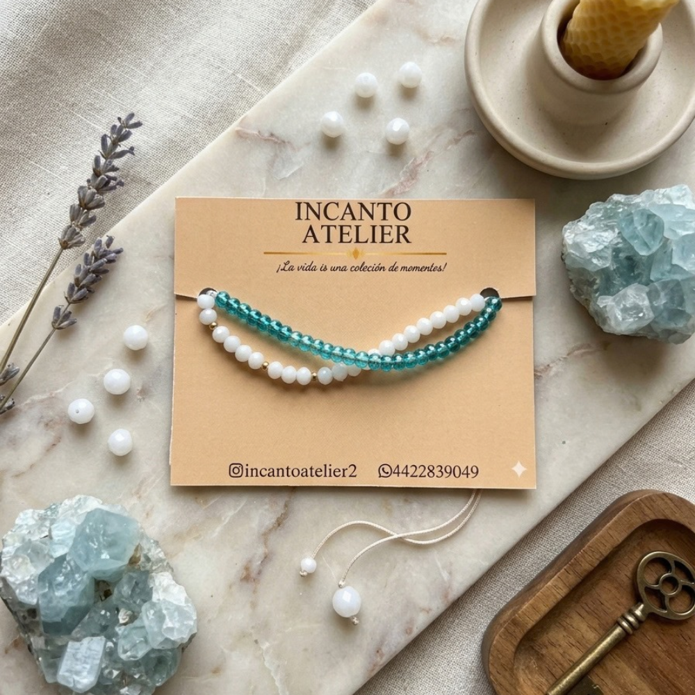 Pulsera Dúo Azul - Mondrashop