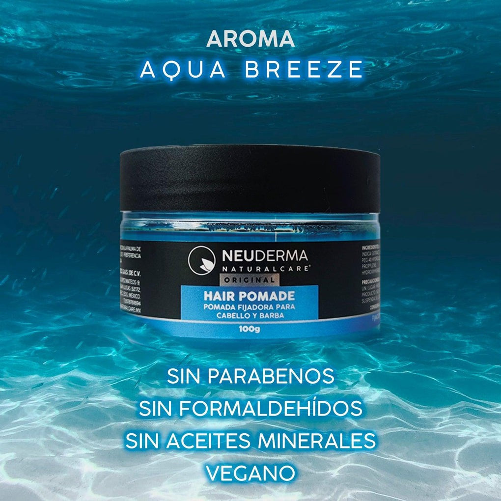 Hair Pomade Extra Fuerte Aqua Breeze (100 g) - Mondrashop