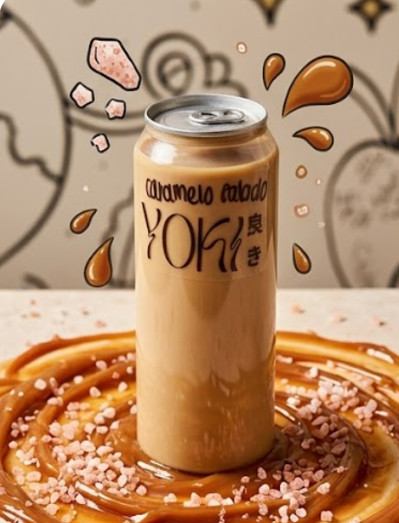 Latte Caramelo Salado Grande - Mondrashop