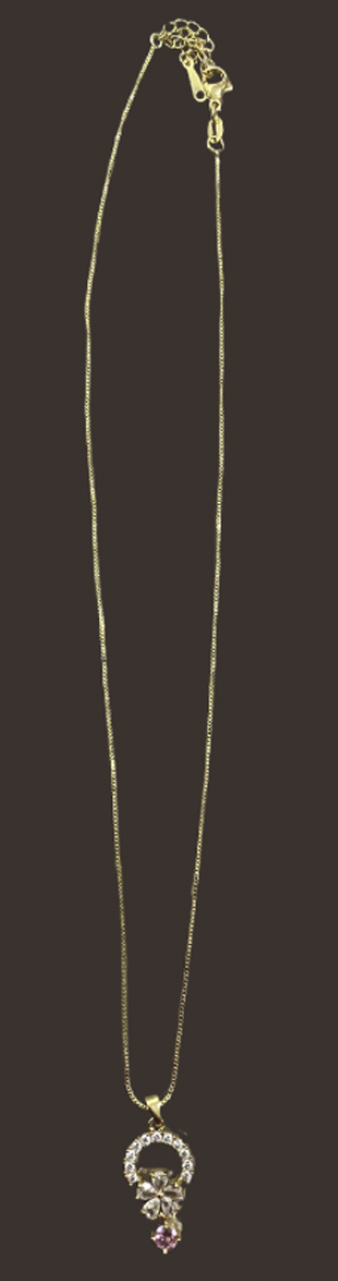 Collar Dorado Dije - Mondrashop