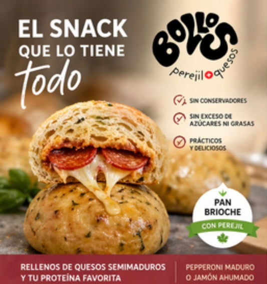 Bollos de peperoni - Mondrashop