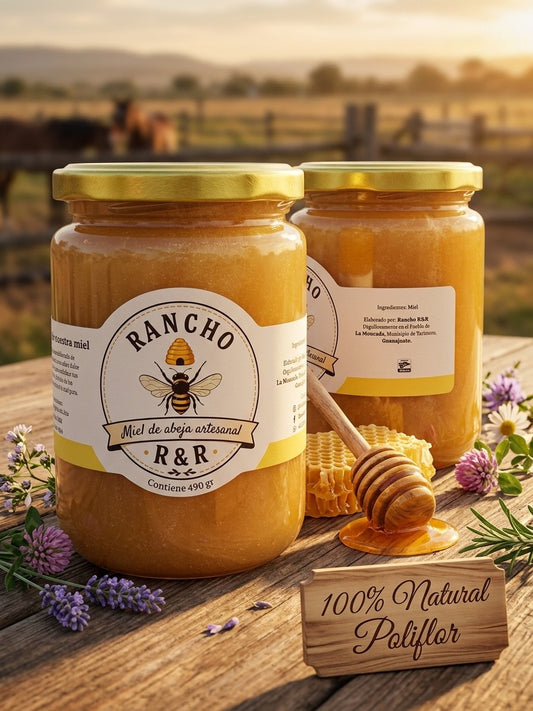 Miel de abeja artesanal