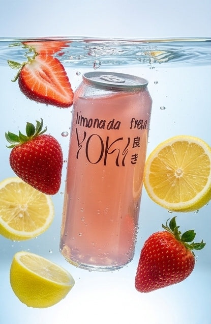 Limonada de fresa grande - Mondrashop