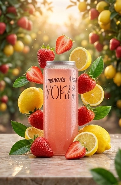 Limonada de fresa grande - Mondrashop