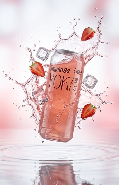 Limonada de fresa grande - Mondrashop