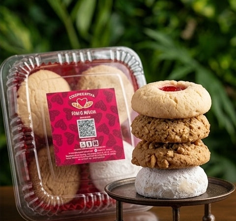 Caja de galletas surtidas - Mondrashop
