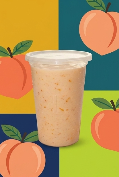Yogurt de durazno 1lt - Mondrashop