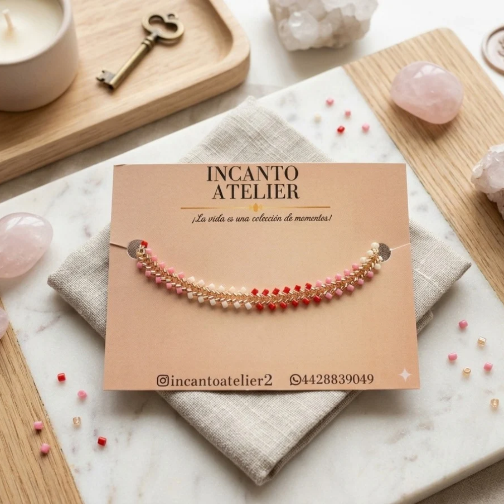 Pulsera Miyuki Cobres - Mondrashop