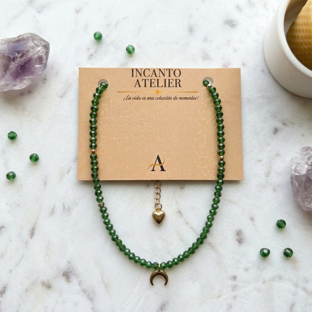 Collar Luna en Cristal - Mondrashop