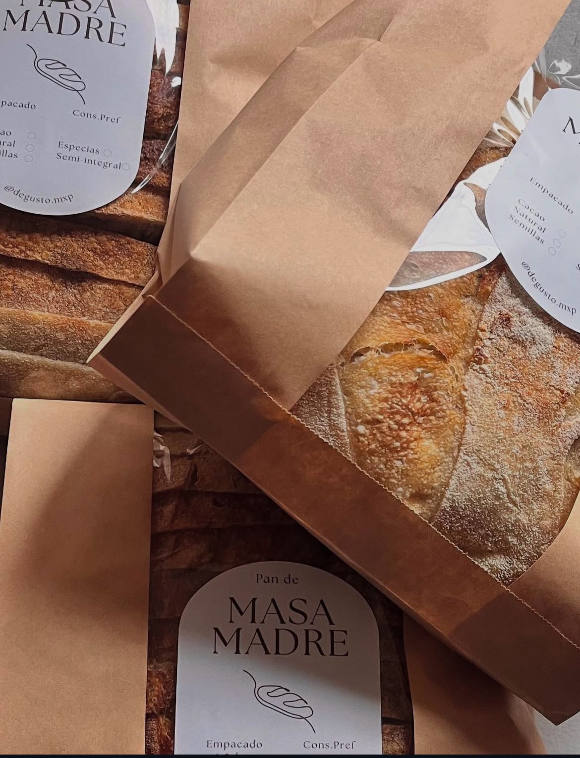Pan de Masa Madre - Mondrashop