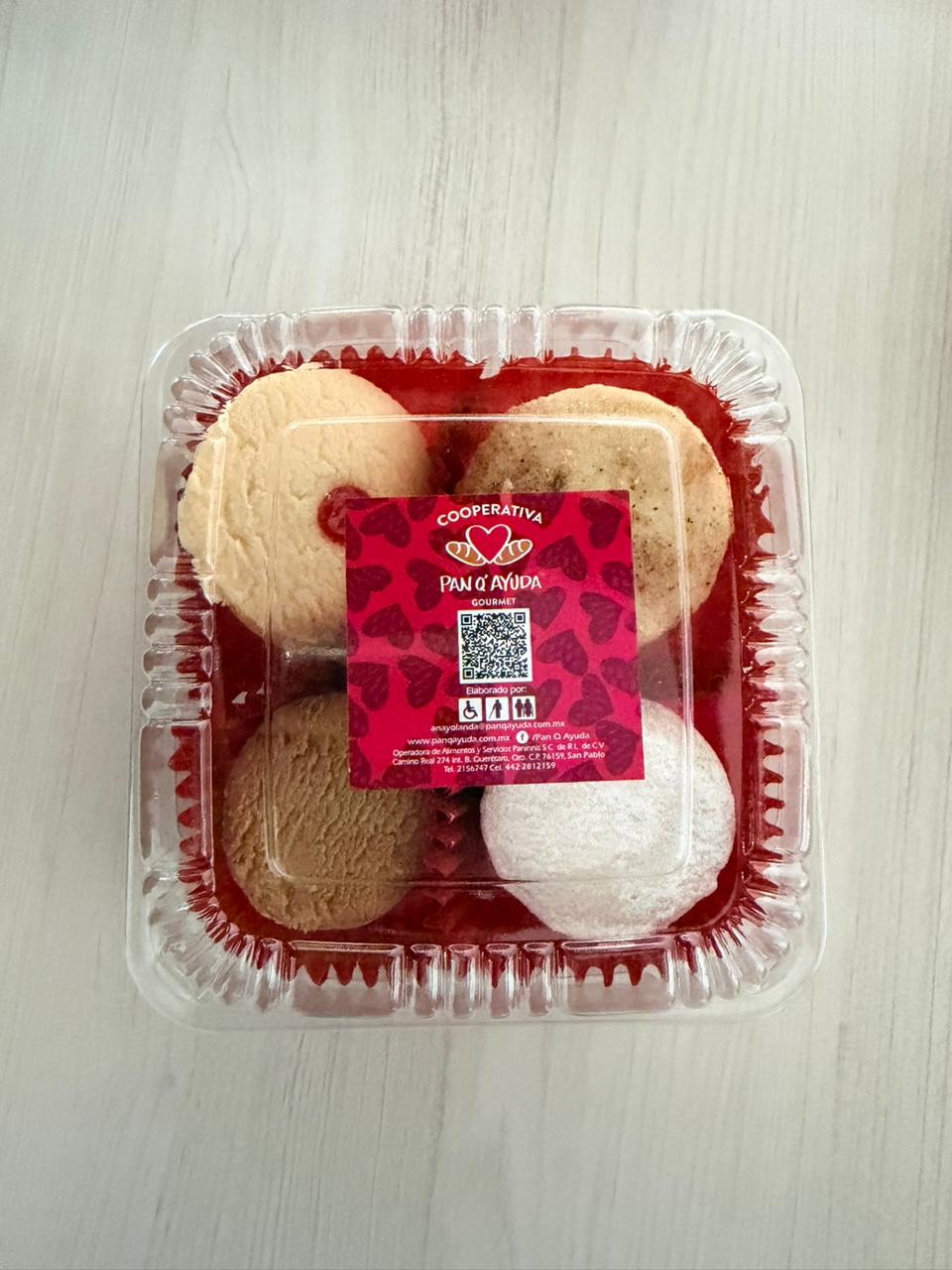 Caja de galletas surtidas - Mondrashop