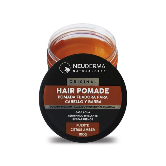 Hair Pomade Fuerte Citrus Amber (100g) - Mondrashop