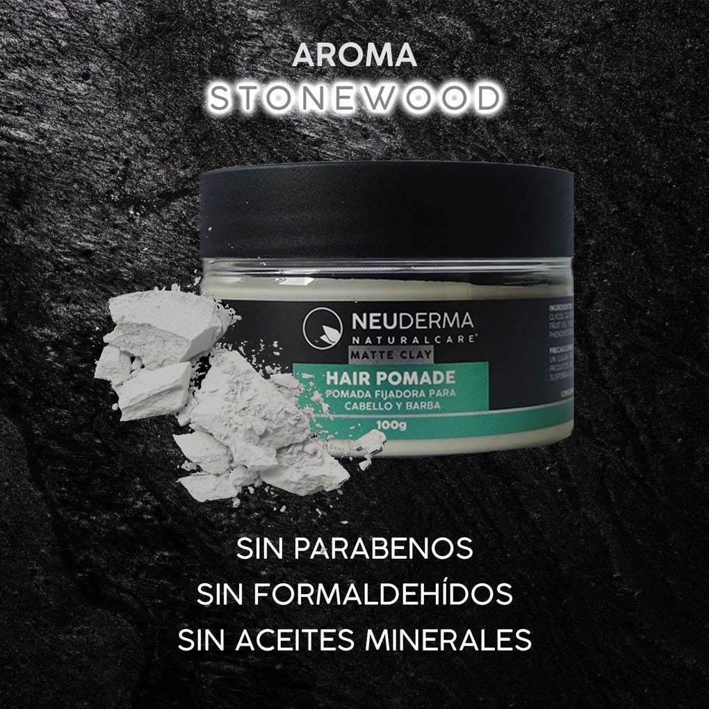 Hair Pomade Fuerte Stonewood (100g) - Mondrashop