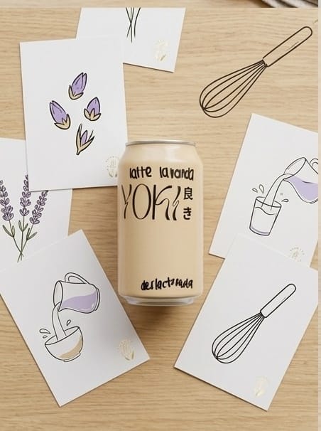 Latte Lavanda Regular - Mondrashop