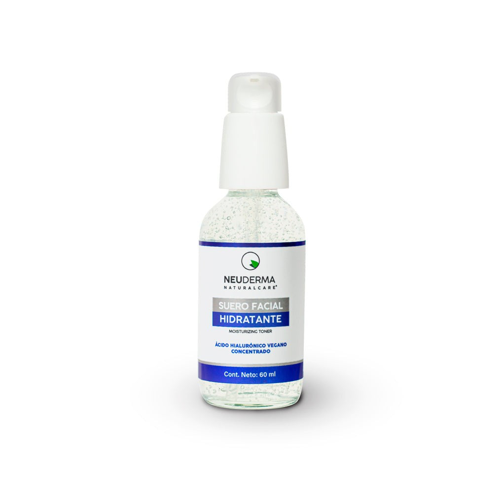 Suero Facial Hidratante Ácido Hialurónico Vegano (60 ml) - Mondrashop