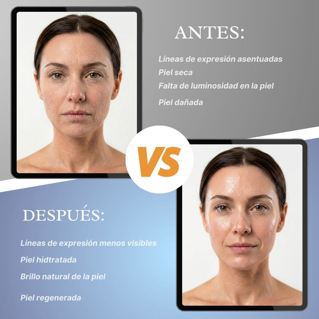 Suero Facial Hidratante Ácido Hialurónico Vegano (60 ml) - Mondrashop